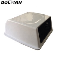 Boîte de rangement Dolphin Electronics pour console centrale de bateau de pêche et T-tops