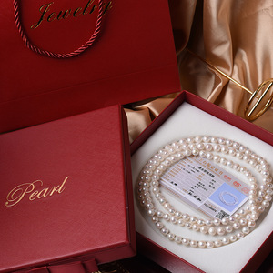 Collar de perlas naturales de agua dulce para mujer, accesorios para niñas, fresco y elegante - Product Image 6