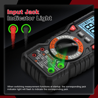 Habotest HT118M Handheld Digital Multimeter 600V Tachometer Data Logging (0.5%+3) Accuracy for Automotive Rotational Motor