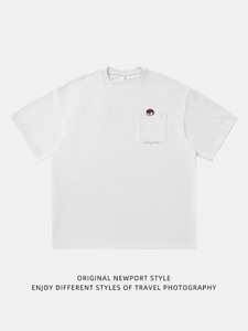 T-shirt Oversize a Maniche Corte con Stampa <span class=keywords><strong>Cartoon</strong></span>, Leggera e Traspirante, in Cotone, Dettagli <span class=keywords><strong>Vintage</strong></span>, da Uomo, Primavera Estate - Product Image 6