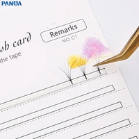 Autocollant d'impression personnalisée pour cils, étiquette adhésive, avec logo, boîte privée, étanche, pièces