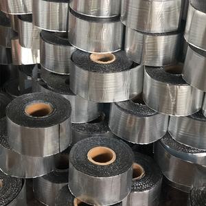 Chine usine vente chaude Auto-adhésif <span class=keywords><strong>bitume</strong></span>/asphalte feuille d'aluminium <span class=keywords><strong>bande</strong></span> flash toiture étanche <span class=keywords><strong>bitume</strong></span> ruban d'étanchéité - Product Image 4