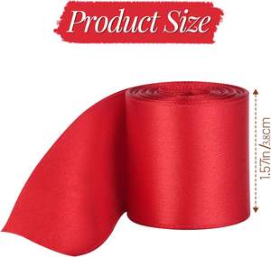 Promotion d'usine : Ruban en satin double face 100% polyester - Product Image 3