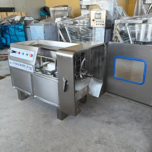 Machine à découper la viande congelée automatique, machine industrielle à couper la viande en cubes pour l'usine <span class=keywords><strong>de</strong></span> transformation <span class=keywords><strong>de</strong></span> la viande <span class=keywords><strong>de</strong></span> bœuf, <span class=keywords><strong>de</strong></span> <span class=keywords><strong>porc</strong></span> et <span class=keywords><strong>de</strong></span> poulet - Product Image 5
