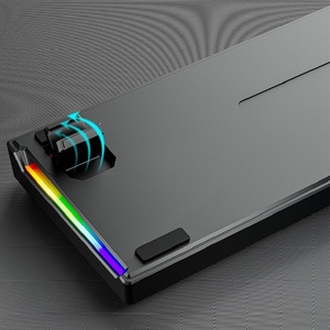 คีย์บอร์ดสำหรับเล่นเกมกลไกแบบมีสาย <span class=keywords><strong>RGB</strong></span> <span class=keywords><strong>61</strong></span>คีย์สวิตช์สีฟ้าแบบถอดเปลี่ยนได้สำหรับคอมพิวเตอร์แล็ปท็อปพีซี - Product Image 5