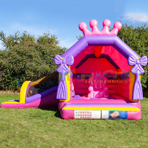 Commercial grade outdoor party jumpers bounce <b>house</b> for kids <b>inflatable</b> bouncy castle princess - Product Image 1