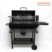 Barbecue portable au charbon de bois Santa Maria pour l'extérieur, style argentin