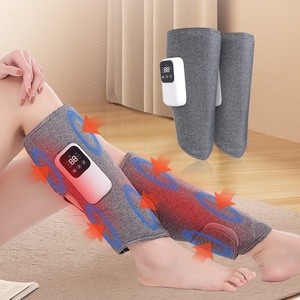 Masajeador de Piernas Eléctrico Inalámbrico con Compresión de Aire y Calor, Masajeadores de Pantorrillas para la Circulación, Masaje de Aire para Piernas - Product Image 1