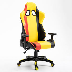 Dossier réglable Racing <span class=keywords><strong>Chaise</strong></span> pivotante en cuir PU pour PC <span class=keywords><strong>Chaise</strong></span> <span class=keywords><strong>de</strong></span> jeu ergonomique pour ordinateur <span class=keywords><strong>de</strong></span> <span class=keywords><strong>bureau</strong></span> - Product Image 5