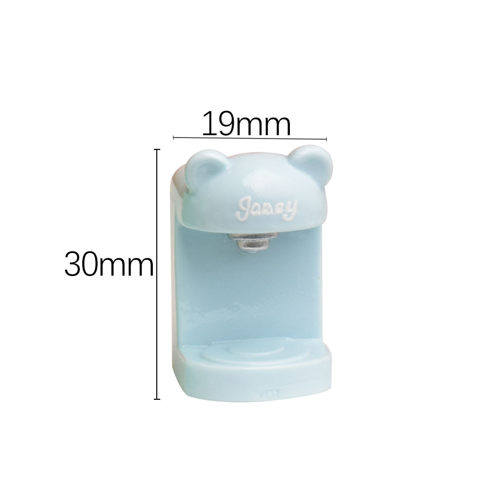 Machine à café bleue