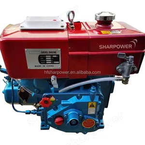 शार्पपावर कम ईंधन वाला कृषि ट्रैक्टर छोटा 5 एचपी आर175 6 एचपी समुद्री डीजल इंजन वॉटर पंप