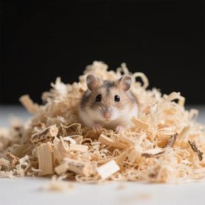 DongnaiPETS 100% copos de madera de pino natural, arena para gatos ecológica, fórmula sin polvo, Control de olores adicional, alta absorción para pequeños - Product Image 1