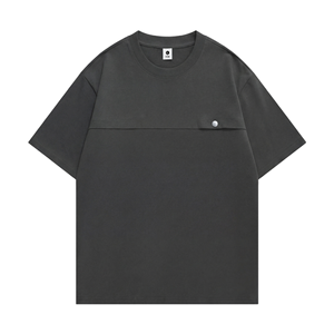เสื้อยืดผู้ชายผ้าฝ้ายแท้ 100% หนัก 270gsm ผลิตตามสั่ง รับออกแบบโลโก้เสื้อยืด สวมใส่สบายๆ - Product Image 2