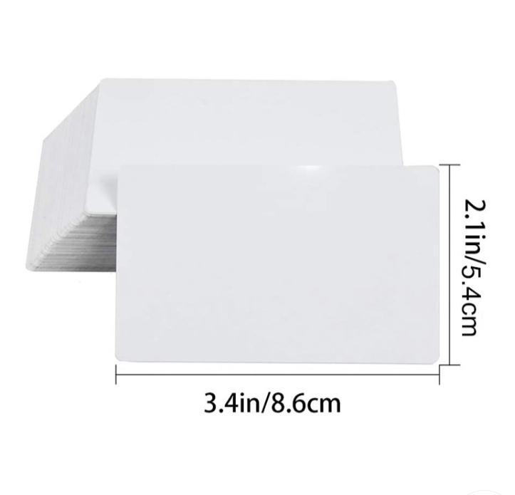 Sublimation Metal Business Card 0.24mm Aluminum Sheet Double-sided Printing