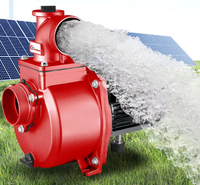 Pompe solaire de surface à haute efficacité 1500W, moteur sans balais, pompe centrifuge pour l'irrigation agricole