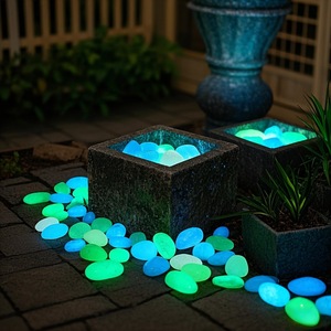 Ciottoli Luminosi, Sassi Colorati Fluorescenti, Rocce che si Illuminano al Buio - Product Image 2