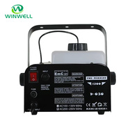 Machine à fumée puissante de haute qualité 1200W avec télécommande, construction métallique, capacité de 2L pour mariages et fêtes