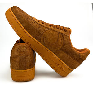 Zapatillas de deporte personalizadas para hombre, zapatos de piel auténtica hechos a medida, OEM y ODM, calzado deportivo informal de tallas grandes, pedido al por mayor - Product Image 5