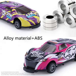1/5/6/8 pièces Voitures jouets de cascades à rétrofriction en alliage, mini-modèles de voitures, petits jouets - Product Image 5
