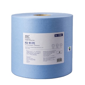 <strong>Blue</strong> Color Industrial Wipe <strong>Roll</strong> Before Car Painting Wipes Car Maintenance Wiping Cloth - Product Image 1