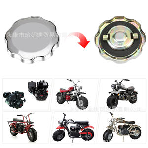 <span class=keywords><strong>Bouchon</strong></span> de réservoir de carburant en acier inoxydable avec filtre pour Predator 212cc GX160 GX200, Kit de réparation et de remplacement à clipser - Product Image 4