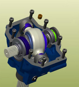 Hộp số nông nghiệp kết hợp gặt đập lúa mì ngô hạt tiêu đề hộp số <span class=keywords><strong>Cutter</strong></span> Bar dao ổ đĩa truyền Wobble hộp giảm tốc - Product Image 1