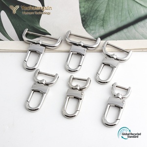 Mousqueton pivotant en métal de haute qualité, durable, léger et écologique, 32 mm 38 mm, avec vis détachables pour sacs à main EH - Product Image 5
