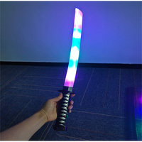 Pedang Mainan Anak Murah untuk Pesta, Cosplay, dan Lampu LED, Menyala dengan Efek Pixel, Berkedip Ganda, dan Musik
