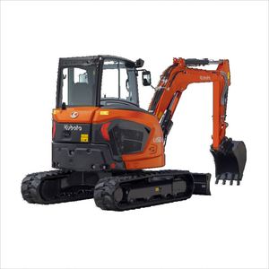 Mini-excavatrice d'occasion d'origine, marque japonaise de premier plan, modèle U50-5, à vendre - Product Image 1