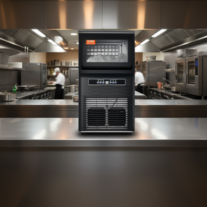 Máquina de Hielo Comercial Vevor, 70 Libras por Día, Gabinete Independiente, Pantalla Digital LED, Capacidad de Almacenamiento de 11 Libras - Product Image 2