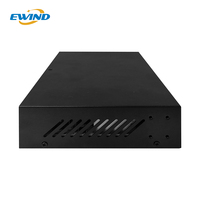 Switch de Fibra Óptica POE Administrado L2+ Gigabit, Switch POE Industrial Inteligente Integrado L2 para CCTV