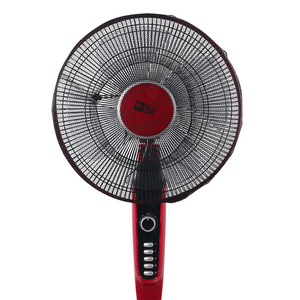 Cubierta de seguridad para ventilador eléctrico, cubierta de nailon antipullido, protección para niños, patrón sólido blanco y negro A085 - Product Image 5