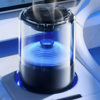 Diffuseur d'aromathérapie pour voiture en verre, électrique, alimenté par USB, désodorisant automatique, vaporisation dans la décoration de la voiture