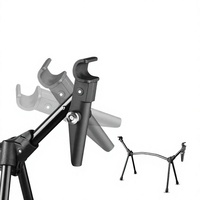 Lit de camping réglable en alliage d'aluminium, pliable et portable, pour la pause déjeuner au bureau et le camping en plein air