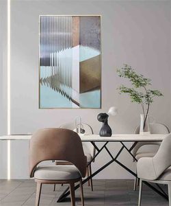 Décoration d'intérieur peinture géométrique abstraite art mural acrylique 3D <span class=keywords><strong>verre</strong></span> - Product Image 5