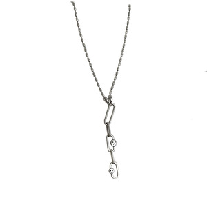 Collar coreano de plata de ley 925 con cara sonriente para mujer, estilo Ins, diseño de lujo, joyería con colgante de cadena Retro de alta gama - Product Image 5