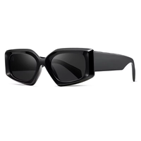 Lunettes de soleil unisexes TR90 avec verres polarisés TAC UV400, monture argentée, lunettes de mode