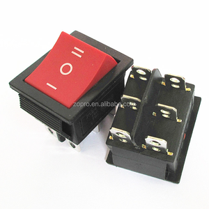 زر تشغيل وإعادة ضبط الطاقة ZOPRO KCD4 مقاس 31*25 مم للوحة التحكم، 4 أرجل/6 سنون، <span class=keywords><strong>2</strong></span> سرعة/<span class=keywords><strong>3</strong></span> سرعات، 16 أمبير 250 فولت، طراز خفيف 1810251 - Product Image 4