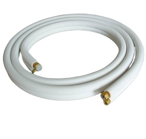 Kit de raccordement pour climatiseur avec tuyau en cuivre isolé de 3m, 5m, 7m, <span class=keywords><strong>10m</strong></span> et écrous évasés pour systèmes de climatisation split - Product Image 4