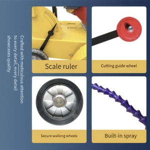Honda 400 Moteur à essence Coupeur de béton Chaussée Scie de sol <span class=keywords><strong>Machine</strong></span> de découpe de route - Product Image 3