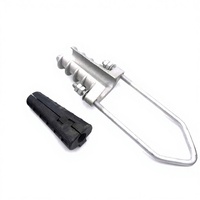 Pince de tension isolante Ruipeng Power NXJG pour câble aérien, plaque de tirage en alliage d'aluminium moulé par investissement, quincaillerie de câblage