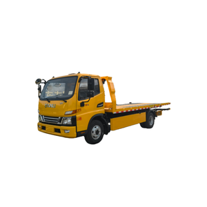 Camion de <span class=keywords><strong>remorquage</strong></span> à plateau plat directement de l'usine |   Véhicule de sauvetage routier personnalisable, usine source - Product Image 1
