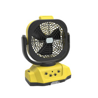 Nouveau ventilateur oscillant sans fil 21V de la série miniatures d'extérieur transfrontalière /Miwoshi/ rechargeable sur batterie