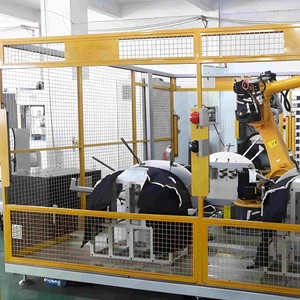 Máquina de Soldadura Flexible de Tres Cabezas, Robot de Soldadura Ultrasónica de 3 Cabezas para Cubiertas de Ruedas, Fabricante de Máquinas de Soldadura para Cubiertas de Ruedas - Product Image 2