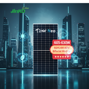 Panel <span class=keywords><strong>Solar</strong></span> <span class=keywords><strong>Jinko</strong></span> de 605w 630w Bifacial <span class=keywords><strong>Jinko</strong></span> Tiger Neo Tipo N Jkm-66hl4m-bdv Panel <span class=keywords><strong>Solar</strong></span> de 605~630 Vatios - Product Image 1