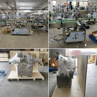 Machine d'étiquetage latéral pour bouteilles plates, bouteilles carrées, boîtes en carton, sachets, articles de première nécessité, équipement de ligne d'emballage et d'étiquetage
