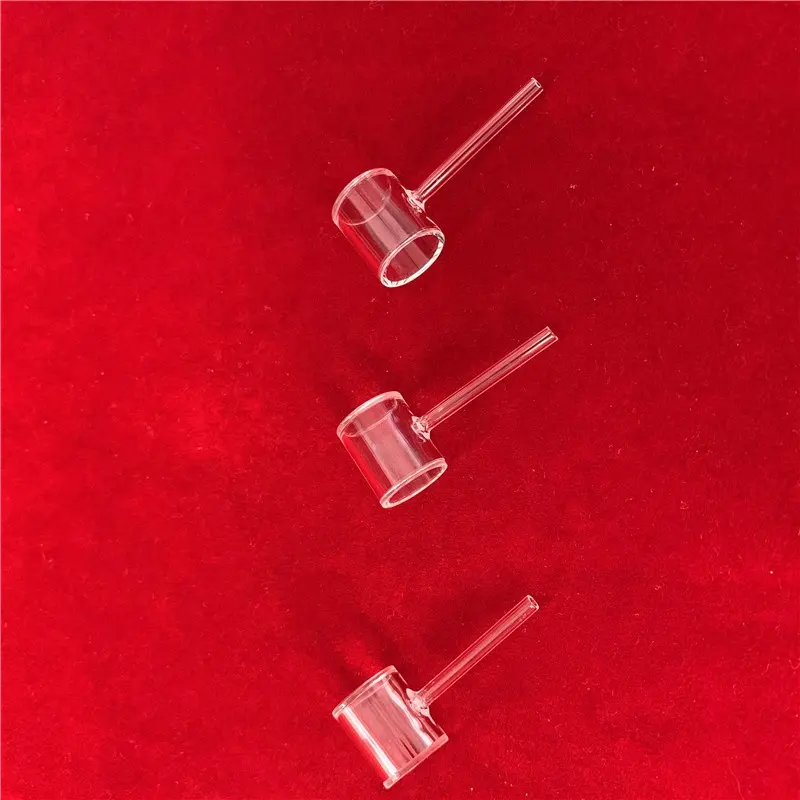 Customized size and shape Quartz glass flow cell cuvette