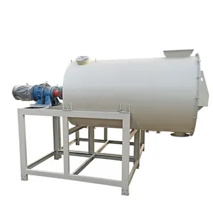 1-5t Simple Dry Powder Mortar Production Line Sand Cement Mixer Wall Putty Mixing Equipment