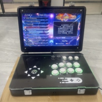 Console de jeu portable Pandora Box 14 pouces tout-en-un, jeux d'arcade double poste à monnayeur en anglais
