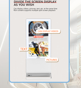 Affichage numérique intérieur à double écran tactile Android sur pied de <span class=keywords><strong>43</strong></span>, 49 et 55 pouces pour hall de centre commercial - Product Image 5
